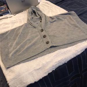 Cute oversized button down sweater